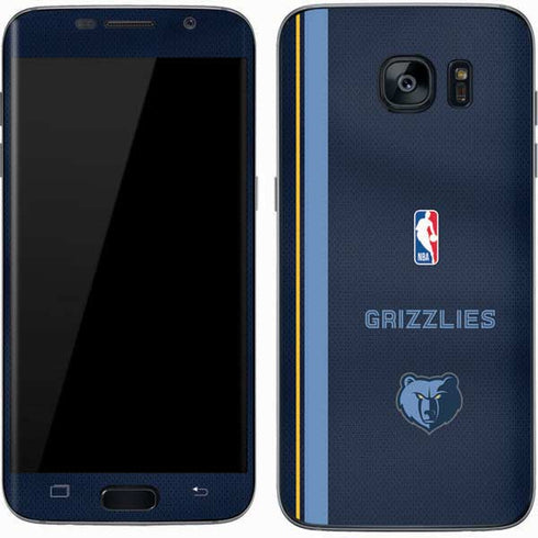 NBA Memphis Grizzlies Jersey Galaxy S7 Skin