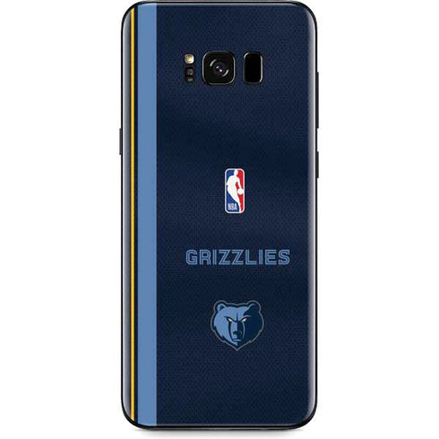NBA Memphis Grizzlies Jersey Galaxy S8 Skin