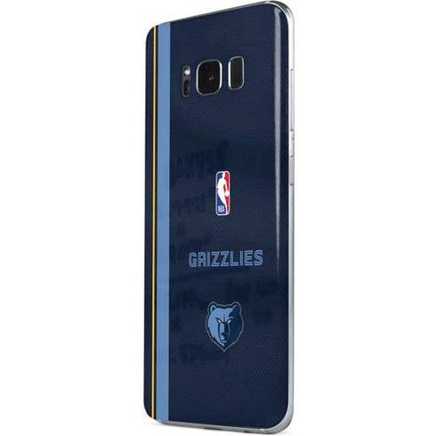 NBA Memphis Grizzlies Jersey Galaxy S8 Skin