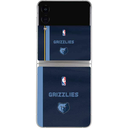 NBA Memphis Grizzlies Jersey Galaxy Z Flip3 5G Skin