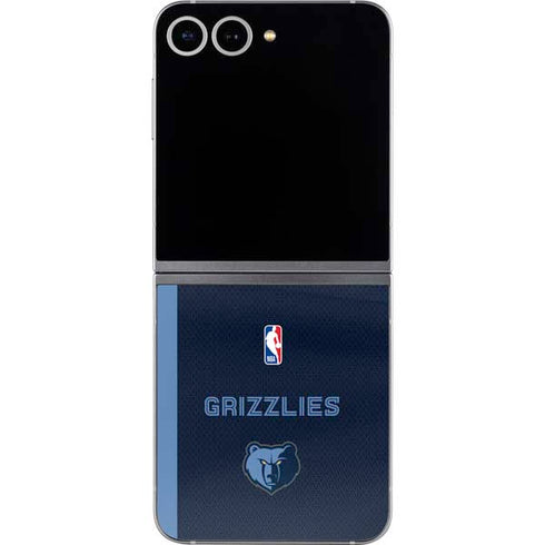 NBA Memphis Grizzlies Jersey Galaxy Z Flip6 Skin