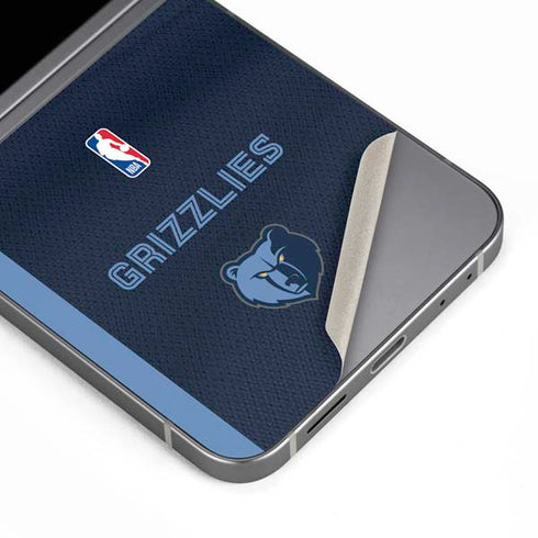 NBA Memphis Grizzlies Jersey Galaxy Z Flip6 Skin