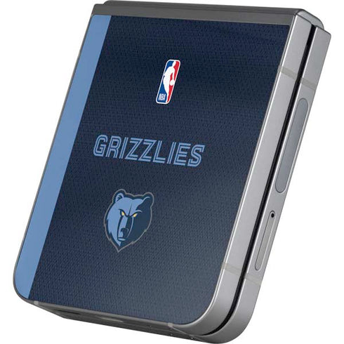 NBA Memphis Grizzlies Jersey Galaxy Z Flip6 Skin