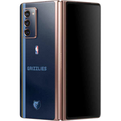 NBA Memphis Grizzlies Jersey Galaxy Z Fold2 5G Skin