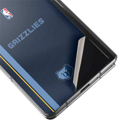 NBA Memphis Grizzlies Jersey Galaxy Z Fold2 5G Skin