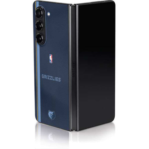 NBA Memphis Grizzlies Jersey Galaxy Z Fold5 5G Skin