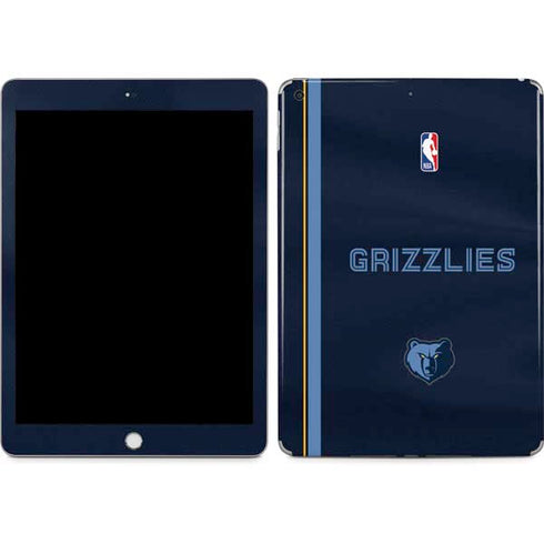 NBA Memphis Grizzlies Jersey Apple iPad Skin