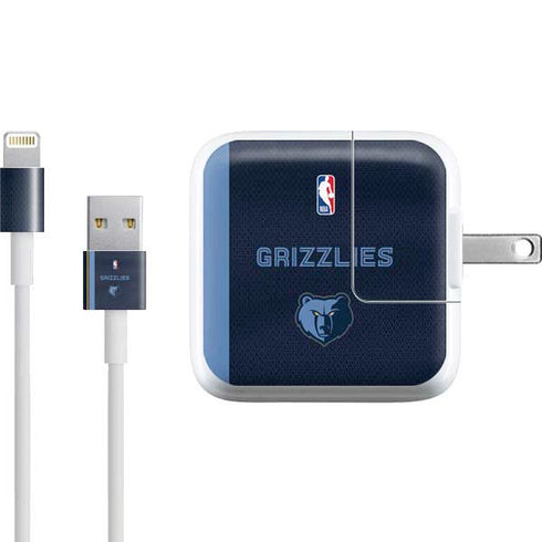 NBA Memphis Grizzlies Jersey iPad Charger (10W USB) Skin