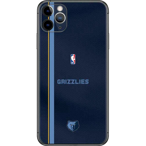 NBA Memphis Grizzlies Jersey iPhone 11 Pro Max Skin