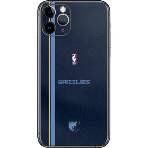 NBA Memphis Grizzlies Jersey iPhone 11 Pro Skin