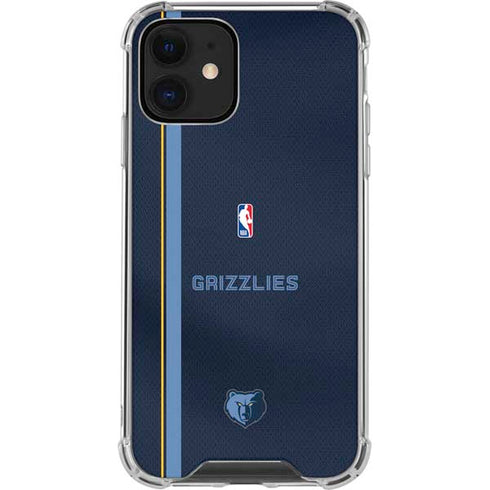 NBA Memphis Grizzlies Jersey iPhone 12 Mini Clear Case