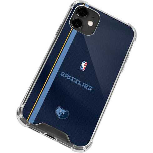 NBA Memphis Grizzlies Jersey iPhone 12 Mini Clear Case