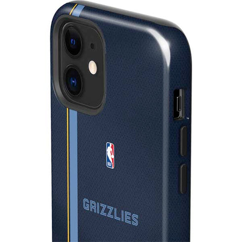 NBA Memphis Grizzlies Jersey iPhone 12 Mini Impact Case