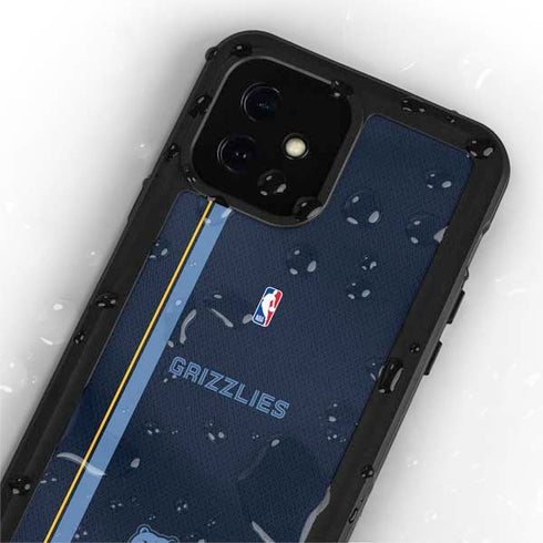 NBA Memphis Grizzlies Jersey iPhone 12 Mini Waterproof Case