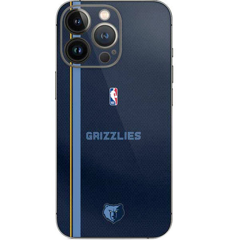 NBA Memphis Grizzlies Jersey iPhone 13 Pro Skin