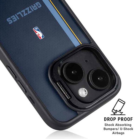 NBA Memphis Grizzlies Jersey iPhone 14 Plus Kickstand Case