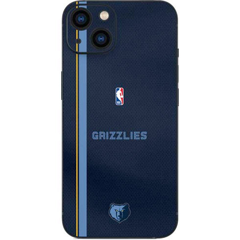 NBA Memphis Grizzlies Jersey iPhone Skins