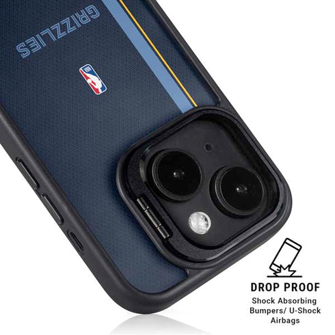 NBA Memphis Grizzlies Jersey iPhone 15 Kickstand Case