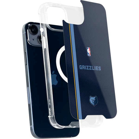 NBA Memphis Grizzlies Jersey iPhone 15 Plus MagSafe Case