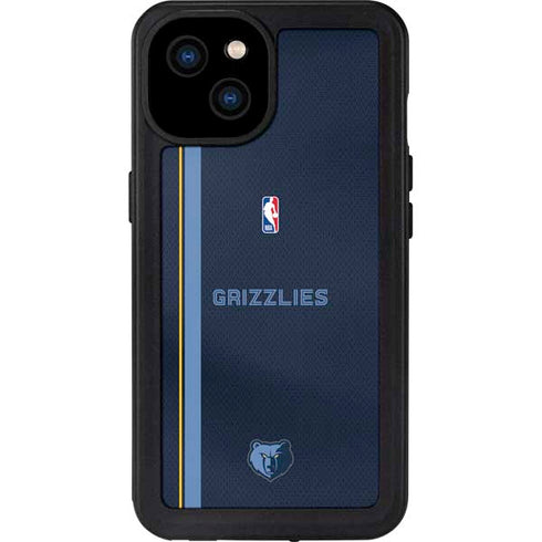 NBA Memphis Grizzlies Jersey iPhone 15 Plus Waterproof Case