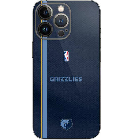 NBA Memphis Grizzlies Jersey iPhone 15 Pro Skin