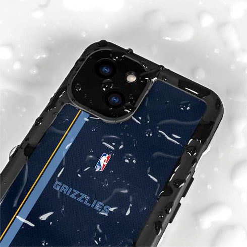 NBA Memphis Grizzlies Jersey iPhone 15 Waterproof Case