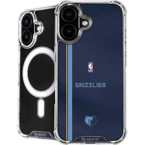NBA Memphis Grizzlies Jersey iPhone 16 MagSafe Case