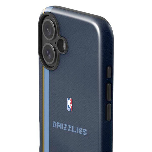 NBA Memphis Grizzlies Jersey iPhone 16 Plus Impact Case
