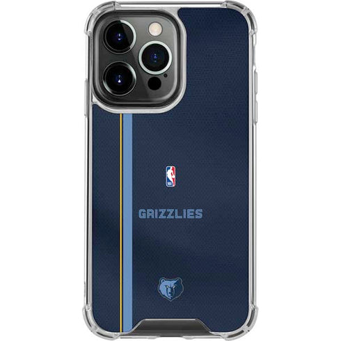 NBA Memphis Grizzlies Jersey iPhone 16 Pro Clear Case