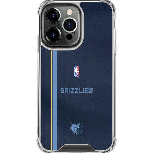 NBA Memphis Grizzlies Jersey iPhone 16 Pro Max Clear Case
