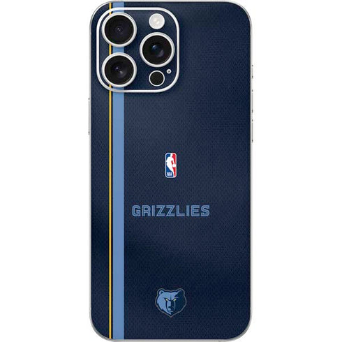 NBA Memphis Grizzlies Jersey iPhone 16 Pro Max Skin