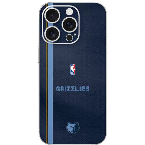 NBA Memphis Grizzlies Jersey iPhone 16 Pro Skin