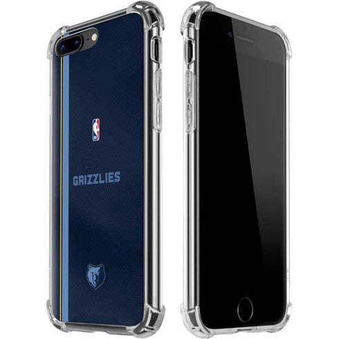 NBA Memphis Grizzlies Jersey iPhone 7/8 Plus Clear Case