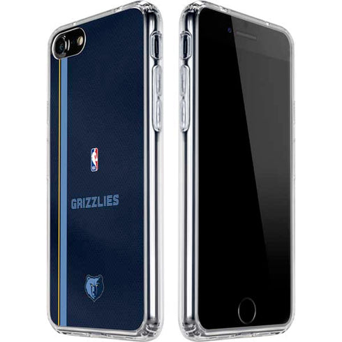 NBA Memphis Grizzlies Jersey iPhone SE (2nd & 3rd Gen) Clear Case