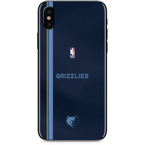 NBA Memphis Grizzlies Jersey iPhone X Skin