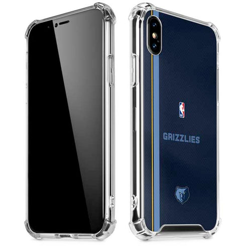 NBA Memphis Grizzlies Jersey iPhone X/XS Clear Case
