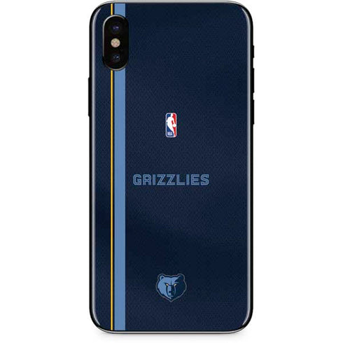 NBA Memphis Grizzlies Jersey iPhone XS Max Skin