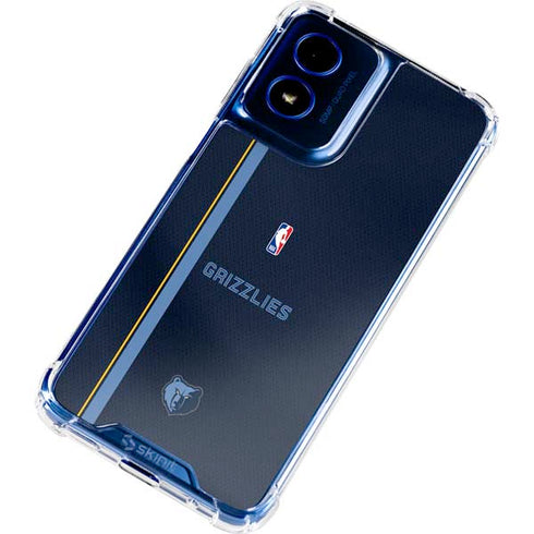 NBA Memphis Grizzlies Jersey Moto G 5G (2024) Clear Case