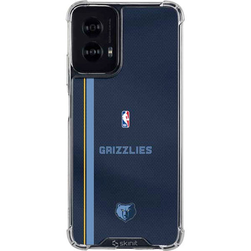 NBA Memphis Grizzlies Jersey Moto G Power 5G (2024) Clear Case