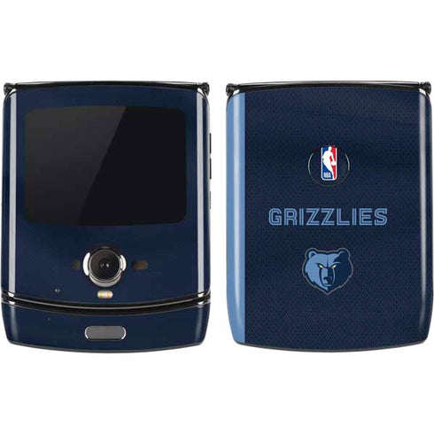 NBA Memphis Grizzlies Jersey Motorola RAZR Skin