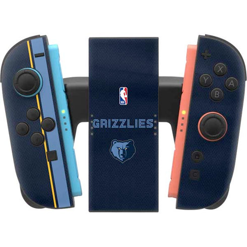 NBA Memphis Grizzlies Jersey Nintendo Switch 2 (2025) Joy-Con Controller Skin