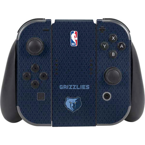 NBA Memphis Grizzlies Jersey Nintendo Switch (2017-2021) Joy-Con Controller Skin