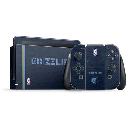 NBA Memphis Grizzlies Jersey Nintendo Switch Bundle Skin