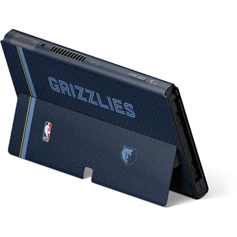 NBA Memphis Grizzlies Jersey Nintendo Switch OLED (2021) Skin