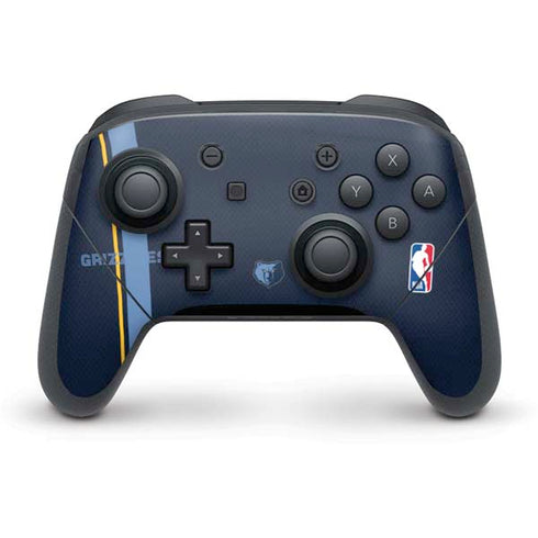 NBA Memphis Grizzlies Jersey Nintendo Switch Pro Controller Skin