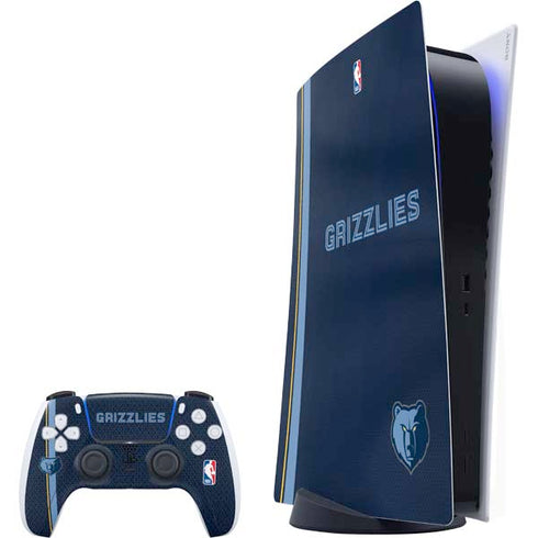 NBA Memphis Grizzlies Jersey PS5 Bundle Skin