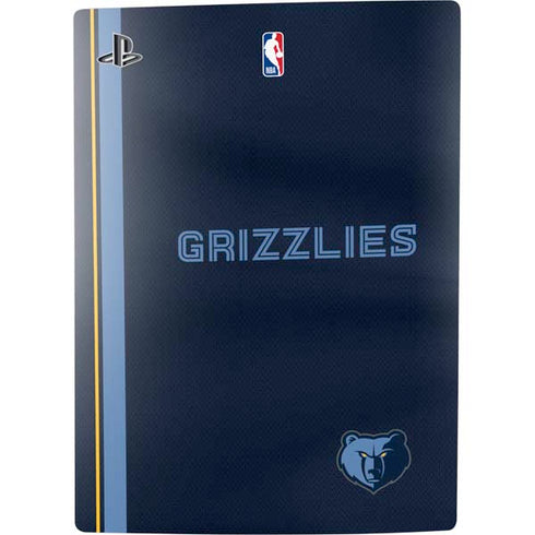 NBA Memphis Grizzlies Jersey PS5 Console Skin