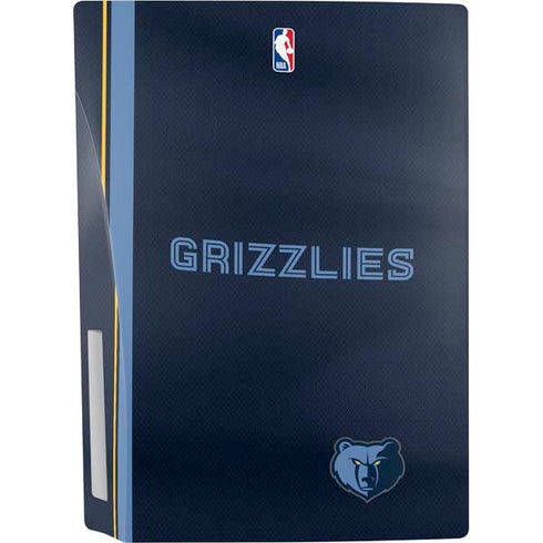 NBA Memphis Grizzlies Jersey PS5 Console Skin