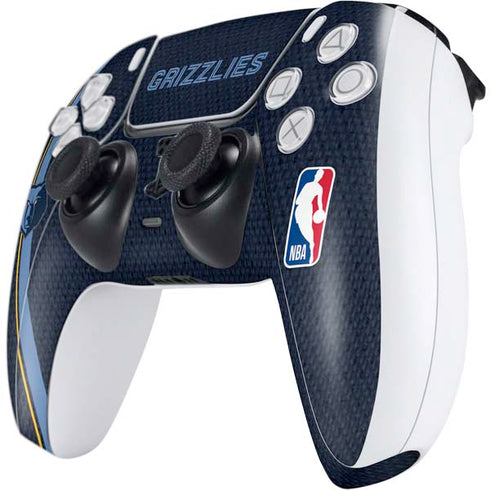 NBA Memphis Grizzlies Jersey PS5 Controller Skin