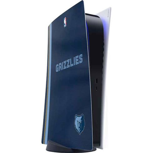 NBA Memphis Grizzlies Jersey PS5 Digital Edition Console Skin